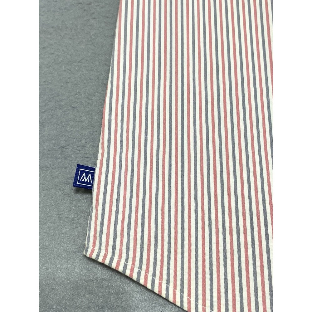 Mizzen+Main Men's Leeward Short Sleeve Button-Down Shirt 2XL Trim Fit Striped - Picture 10 of 10